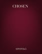 Chosen SATB choral sheet music cover